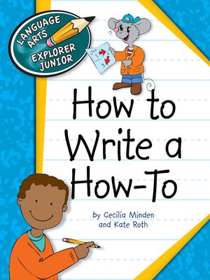 cover image of How to Write a How To